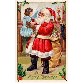 Visit from Santa by Paperwhite (Christmas Cards, Holiday