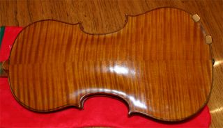 Very Fine Old Full Size German Violin Labeled Peter Schultz