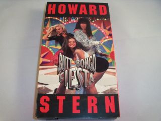 Howard Stern 1992 VHS Butt Bongo Fiesta