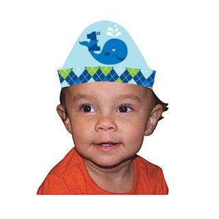 Whale Themed First Birthday Party Headbands   Boy: Toys
