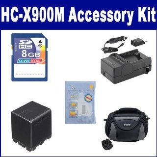 Panasonic HC X900M Camcorder Accessory Kit includes: SDM