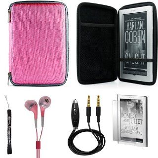 Pink Slim Stylish Hard Cover Nylon Protective Carrying