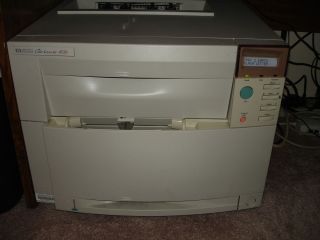 HP Color LaserJet 4550 Workgroup Printer Plus 99 full toner cartridges