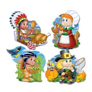  Thanksgiving Kiddie Cutouts Case Pack 96 by DDI