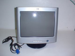 13 HP Color 7540 Monitor 17 inch CRT 2007 Date Mint