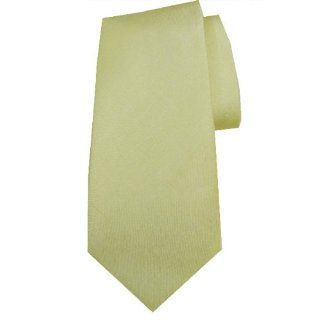 Dark Khaki Necktie   100% Hand woven Plain Simple Thai