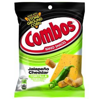 COMBOS Jalapeno Cheddar Tortilla Medium Bag, 6.3 Ounce (Pack of 12