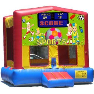 Sports Arena Bounce House Inflatable Jumper Art Panel