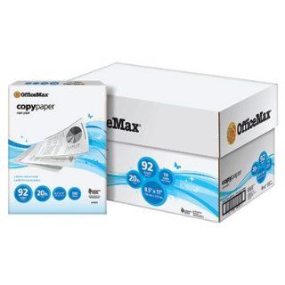 OfficeMax Copy Paper, 92 Bright, 2500 Sheets/Case, 11 x