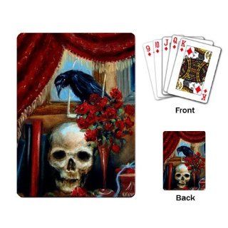 Limited Edition Nero Corvo Playing Cards Goth Raven Rose