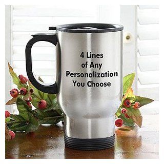 Personalized Travel Mug   Printed With Your Message Home