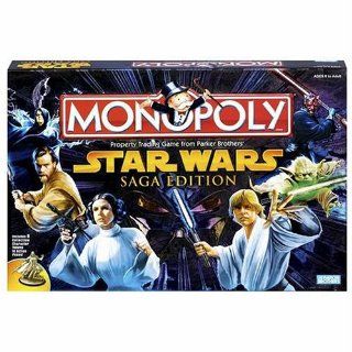 Monopoly Game Star Wars Saga Edition: Toys & Games