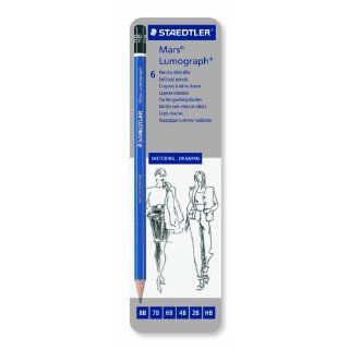 Staedtler Lumograph Graphite Drawing and Sketching Pencils