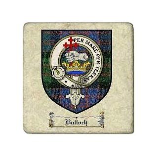 Bulloch Clan Badge Marble Tile