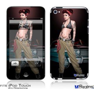iPod Touch 4G Decal Style Skin   Chola Pin Up Girl