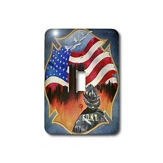 3dRose LLC lsp_44368_1 Fdny 9/11 Tribute of Firefighter