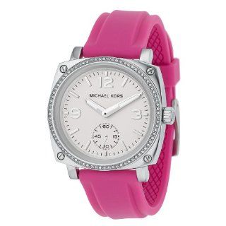 Michael Kors Pink Silicone Ladies Watch MK5242: Watches: 