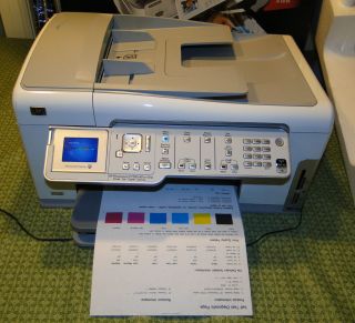 HP Photosmart C7280 All In One Inkjet Printer Copier Fax Scanner VERY