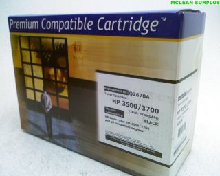  Premium Compatible Cartridge HP 3500/3700 HP Compatible Q2670A BLACK