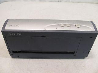 HP Deskjet 350 Inkjet Portable Printer Missing Battery Cover