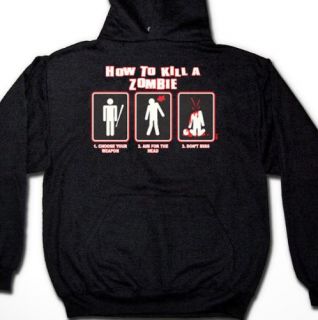 How To Kill A Zombie Mens Sweatshirt, 1 Choose Your Weapon