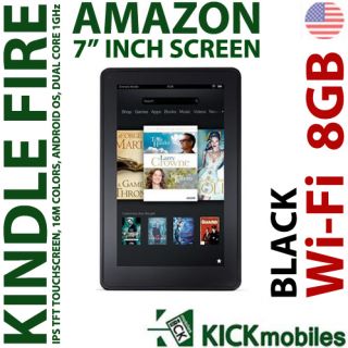  8GB Wi Fi 7 inch Black Android Tablet WiFi New 0848719003765