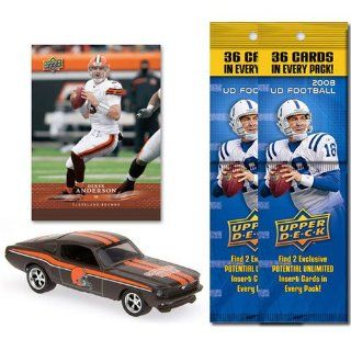 NFL 1967 Ford Mustang Fastback w/ Trading Card & 2 2008