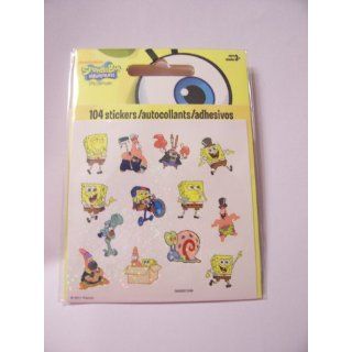 Spongebob Squarepants 104 Stickers ~ Spongebob Upper Left