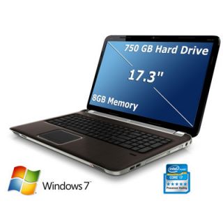 HP Pavilion DV7 6C93DX 17 3 Laptop 2nd Gen Intel i7 2670QM 8GB DDR3