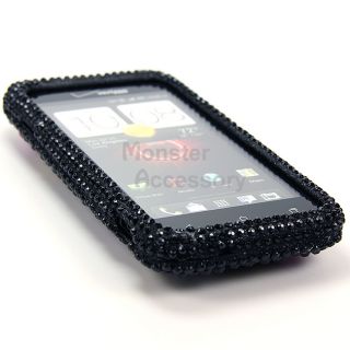 Butterfly Bling Hard Case Cover for HTC Droid Incredible 4G LTE 6410