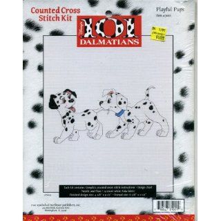 101 Dalmatians Playful Pups Counted Cross Stitch Kit Home