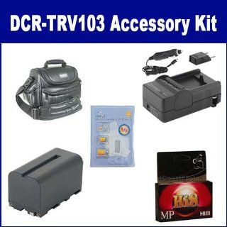 Sony DCR TRV103 Camcorder Accessory Kit includes SDNPF770