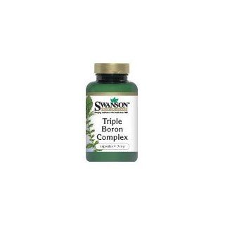 Triple Boron Complex 3 mg 250 Caps by Swanson Premium 