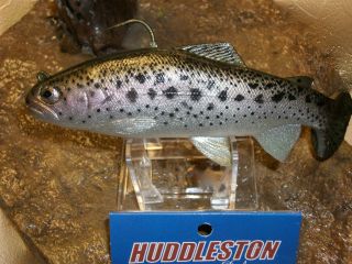 Huddleston Deluxe 6 Juvenile Rainbow Trout Swimbait Rate of Fall 12