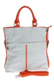 Orange Middle Accent Tote Bag Clothing