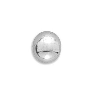 CleverSilvers 8mm Sterling Silver Bead With 4mm Hole Jewelry 