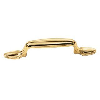 Laurey Classic Traditions 3 Pull   Polished Brass   