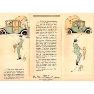 1918 MILBURN Brougham Electric Car Brochure Everything