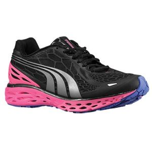 PUMA Bioweb Elite   Womens   Running   Shoes   Black/Fluo Pink