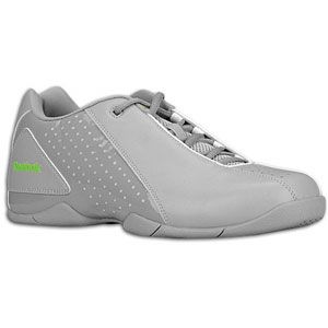 Reebok Deep Range Low   Mens   Basketball   Shoes   Grey/Neon Green