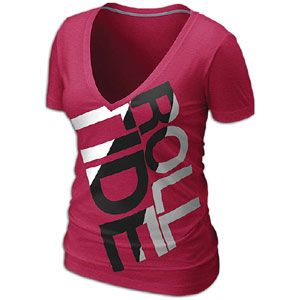 Nike College Deep V Blended T Shirt   Womens   Alabama Crimson Tide