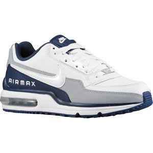 Nike Air Max LTD   Mens   Running   Shoes   White/Navy/Silver