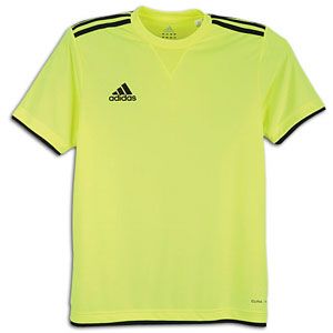 adidas Basic Training Jersey   Mens   Soccer   Clothing   Electricity