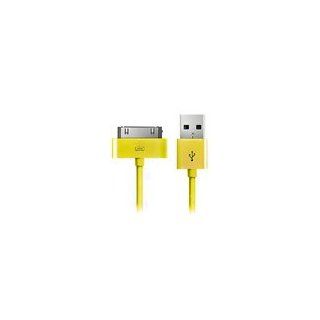 USB Sync & Charging Cable (Yellow) for Apple cell phone