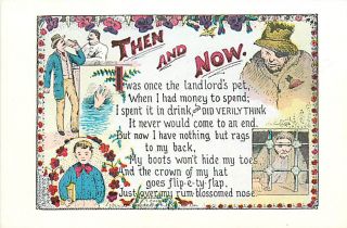 Cook Hulbert Then Now Prohibition Comic K16859