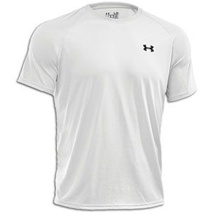 Under Armour S/S Tech T Shirt   Mens   Training   Clothing   White