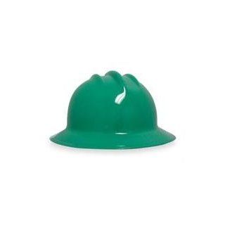 Full Brim Green Hardhat Safety / Construction Hard Hat