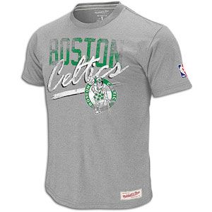 Mitchell & Ness NBA Pre Game Vintage T Shirt   Mens   Celtics   Grey
