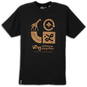 LRG Core Collection Two S/S T Shirt   Mens   Skate   Clothing   Black
