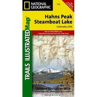 Hahns Peak & Steamboat Lake,Colorado  Trails Illustrated Map #116